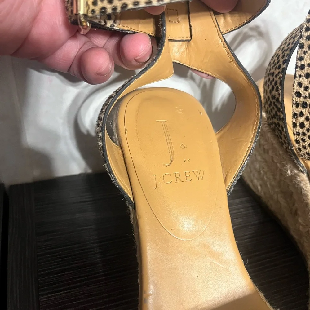 J. Crew Leopard Calf Hair 3